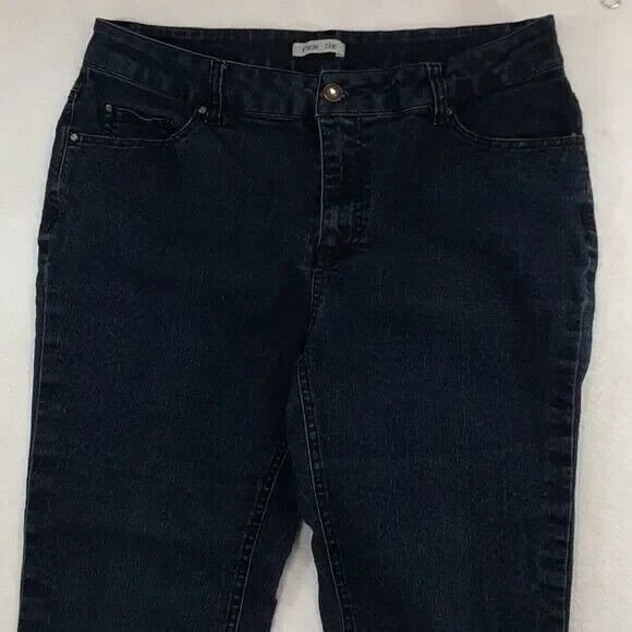 Per Se jeans size 12 animal print blue * - Picture 3 of 16